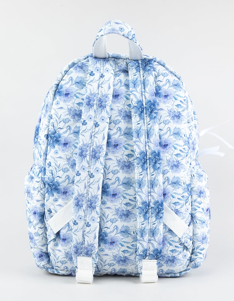 TILLYS Quilted Floral Backpack image number 3