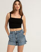 RSQ Womens Carpenter Shorts image number 4