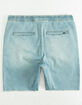 CRASH Denim Mens Jogger Shorts image number 2