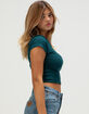 TILLYS Womens Baby Tee image number 3