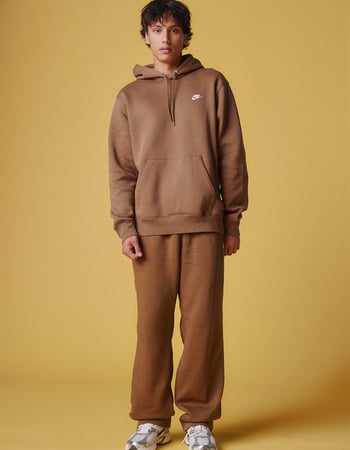 NIKE Club Mens Open Hem Fleece Pants Primary Image