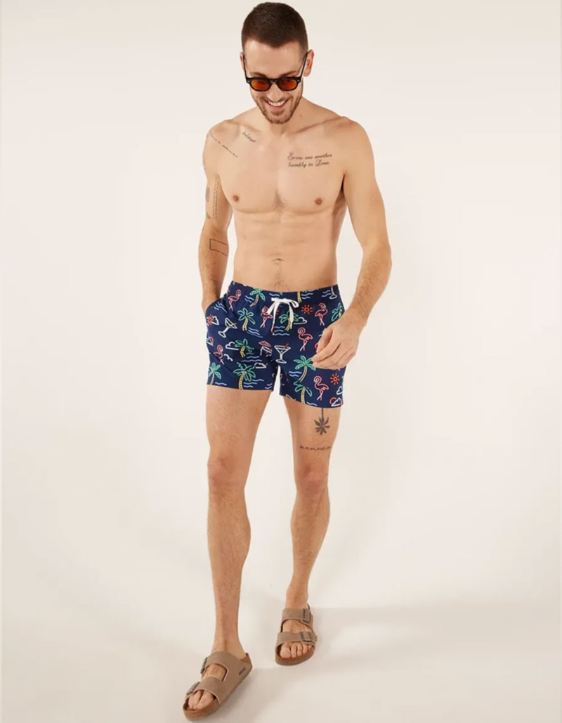 CHUBBIES Lined Classic Mens 5.5'' Volley Shorts image number 5