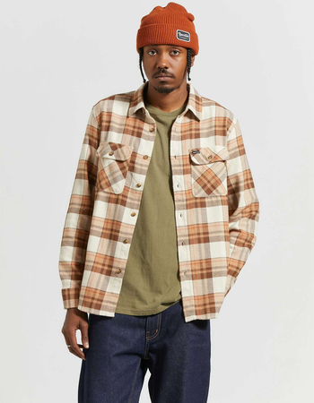 BRIXTON Bowery Mens Flannel Alternative Image