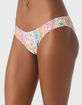 O'NEILL Rio Floral Blue Lagoon Reversible Full Bikini Bottoms image number 3