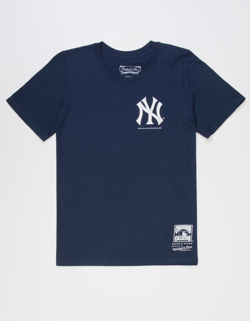 MITCHELL & NESS New York Yankees 75th World Series Boys Tee - NAVY 