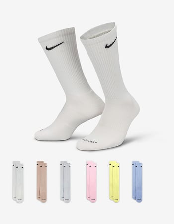 NIKE Everyday Plus Cushioned 6 Pack Crew Socks Alternative Image