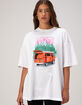 NIKE Van Womens Oversized Tee image number 1