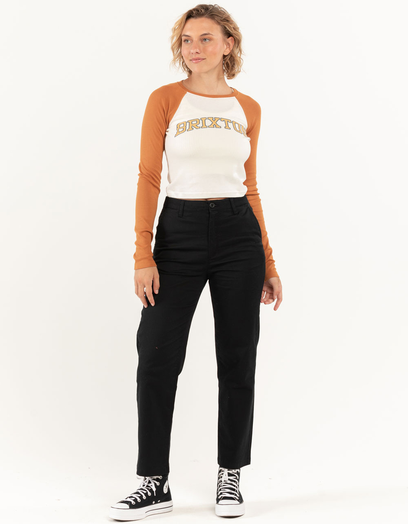 BRIXTON Cam Womens Raglan Baby Tee image number 4