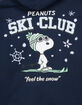 RSQ x Peanuts Snoopy Ski Club Mens Hoodie image number 5