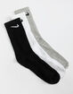 NIKE Everyday Dri-Fit Lightweight 3 Pack Crew Socks image number 1
