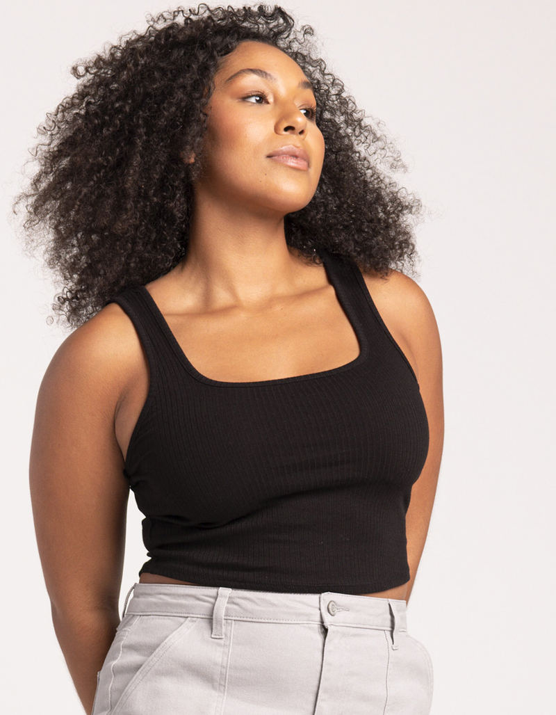 FULL TILT Square Neck Womens Tank image number 6