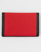 DICKIES Washed Nylon Red Trifold Wallet image number 3