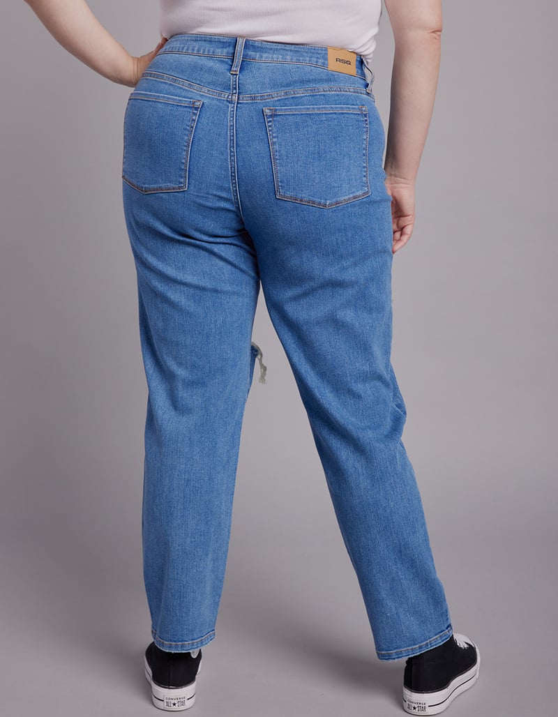 RSQ Womens Vintage Mom Jeans image number 10