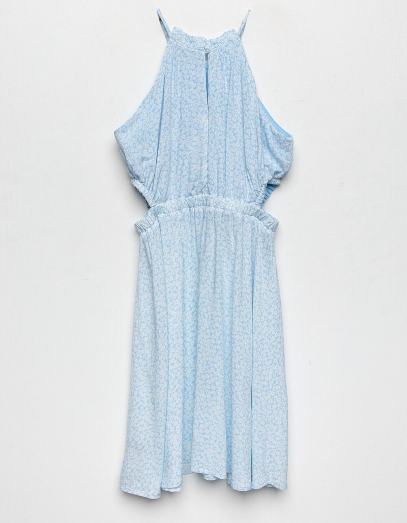 TRIXXI GIRL Floral Girls Cut Out Dress image number 1