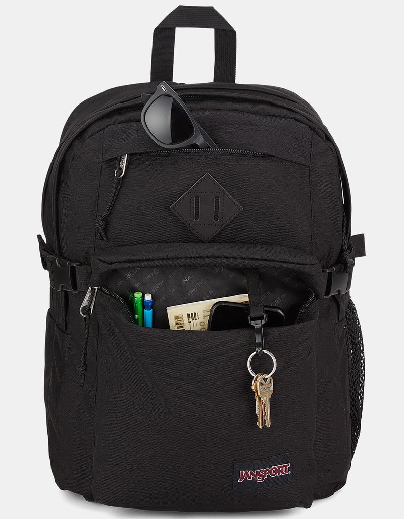 JANSPORT Main Campus Black Backpack image number 1
