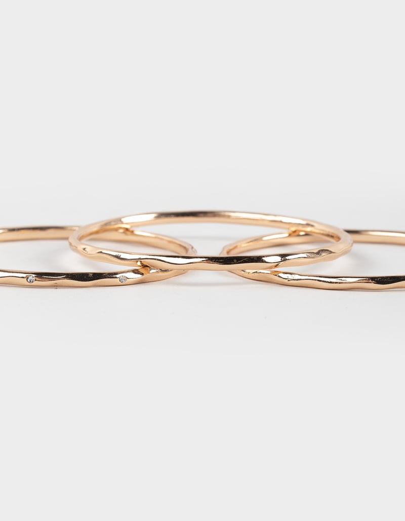 FULL TILT 3 Pack Rhinestone/Bangle Bracelets image number 1