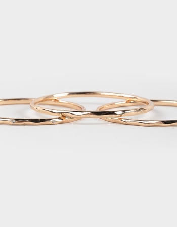 FULL TILT 3 Pack Rhinestone/Bangle Bracelets Alternative Image