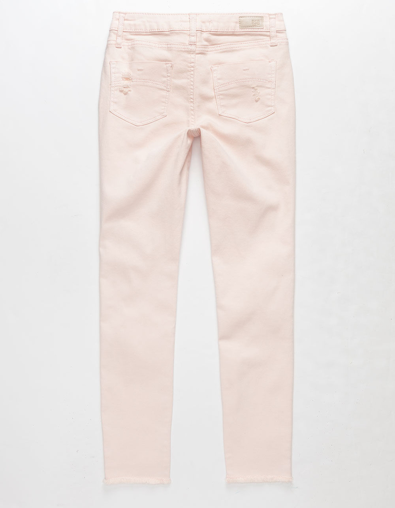 RSQ Baja Fray Ankle Girls Ripped Skinny Jeans image number 1