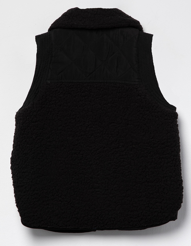 BLANK NYC Girls Sherpa Vest image number 1