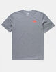THE NORTH FACE Red Box Heather Gray Mens T-Shirt image number 3