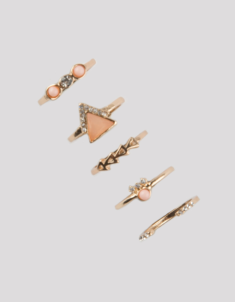 FULL TILT 5 Pack Arrow/Triangle Rings image number 0