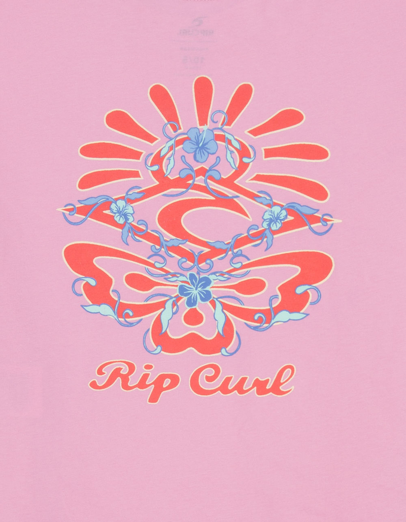 RIP CURL Sunset Skies Girls Crop Tee image number 2