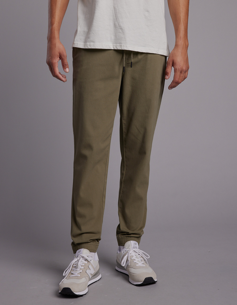 RSQ Mens Twill Jogger Pants image number 1