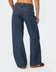 EDIKTED Funky Stitch Low Rise Jeans image number 5