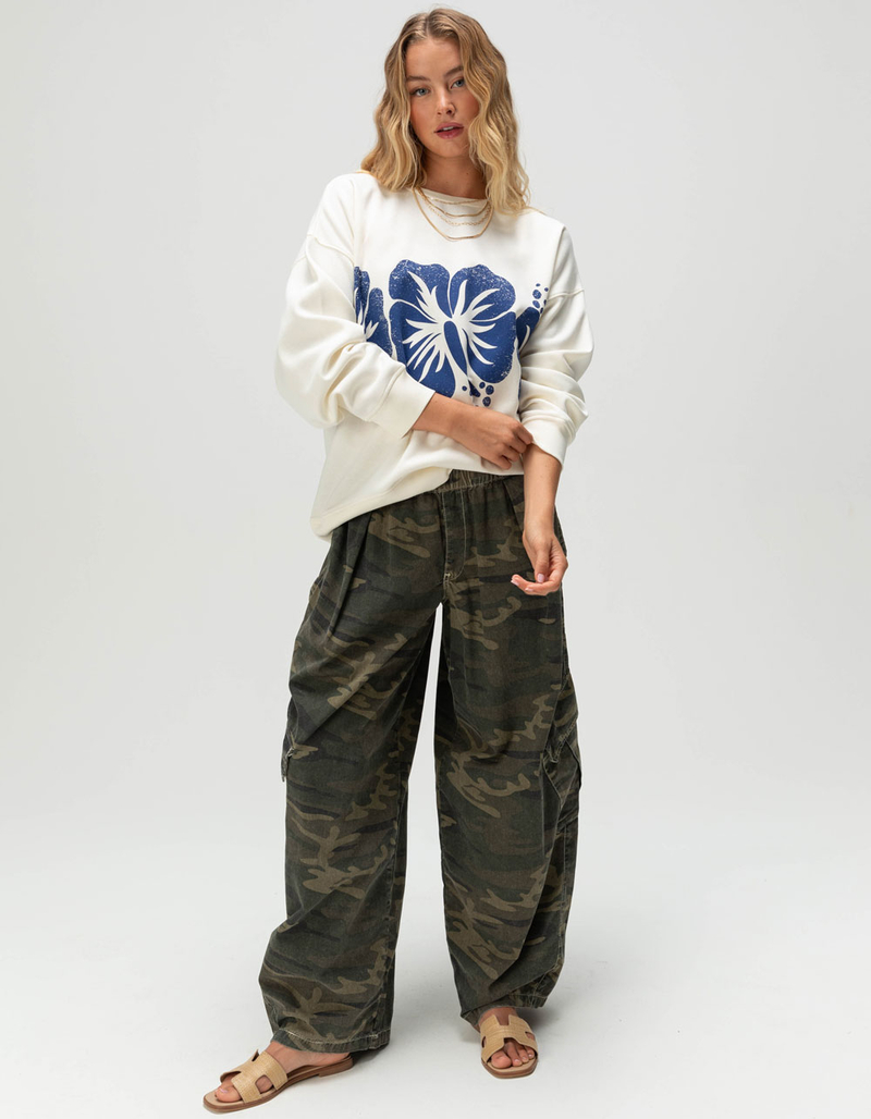 ROXY Morning Hike Womens Crewneck Sweatshirt image number 1
