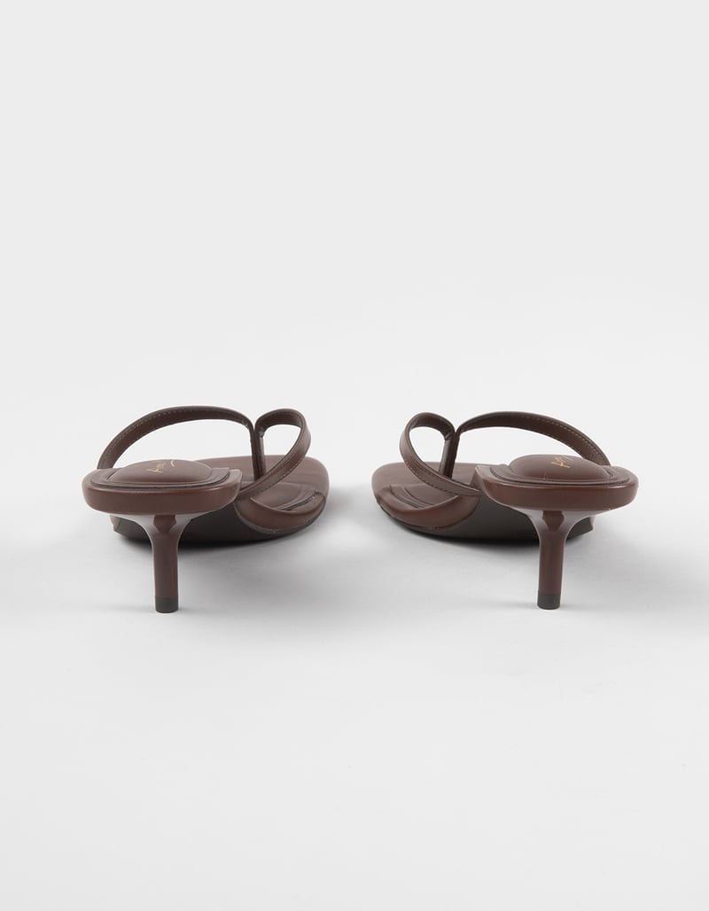 ANNE MICHELLE Daytime Kitten Womens Heels image number 5