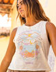 ROXY Beachy Days Womens Muscle Tee image number 2