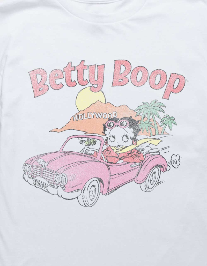 BETTY BOOP Hollywood Car Unisex Kids Tee image number 1