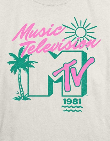 MTV Retro Summer Womens Skimmer Tee Alternative Image