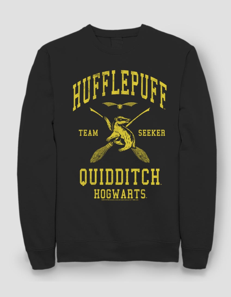 HARRY POTTER Hufflepuff Quidditch Seeker Crew Neck Sweatshirt image number 0
