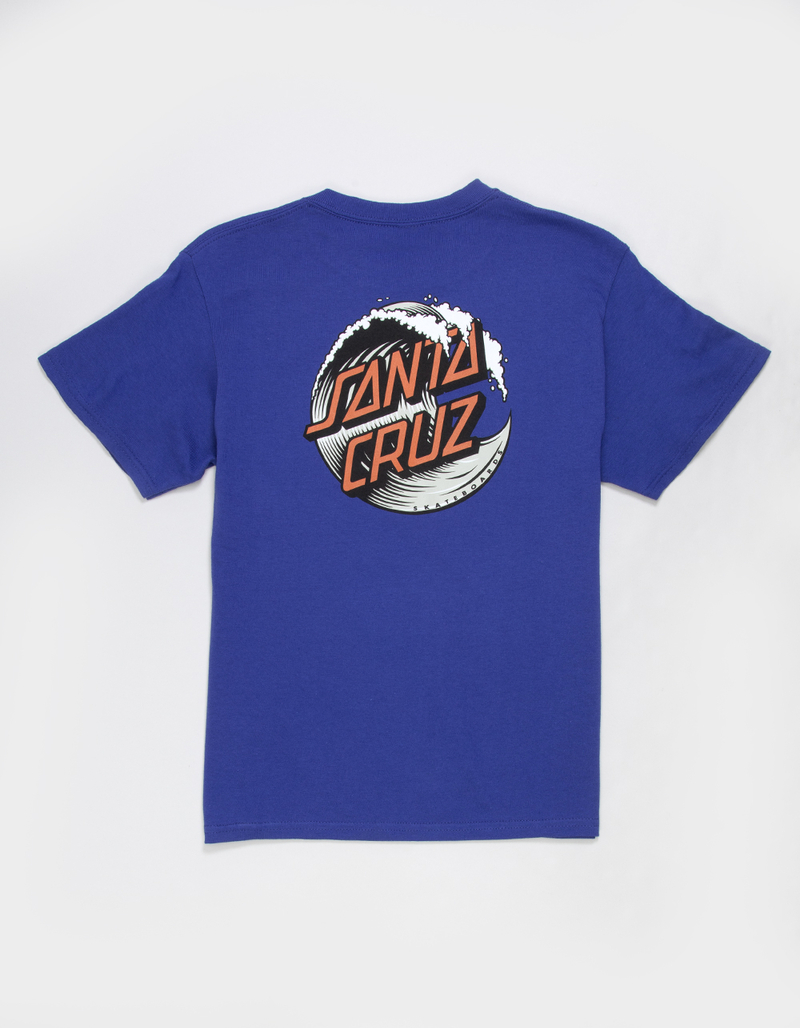 SANTA CRUZ Wave Dot Boys Tee image number 0