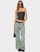 EDIKTED Blanco Studded Grommet Tube Top image number 4