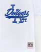 MITCHELL & NESS Los Angeles Dodgers Oversweep Mens Tee image number 3