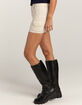 RSQ Womens Low Rise Cargo Mini Skirt image number 3