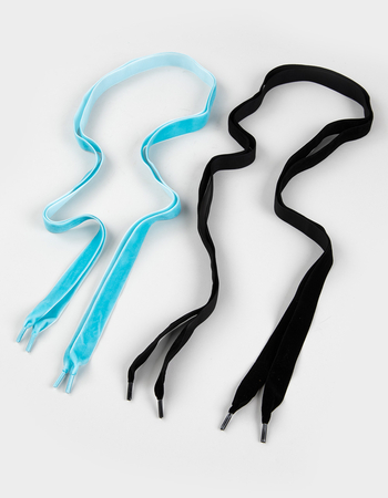 FULL TILT 2 Pack Velvet Shoelaces Alternative Image