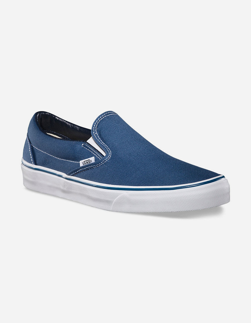 VANS Classic Slip-On Navy Shoes image number 1
