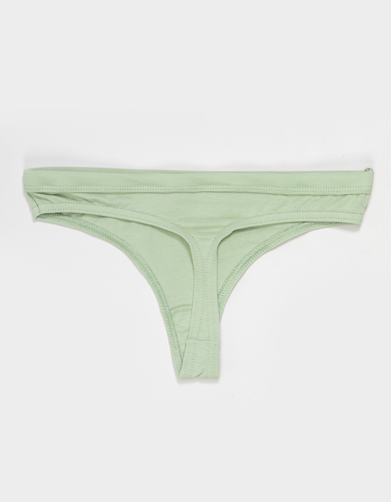 FULL TILT Cotton Bow Thong image number 1