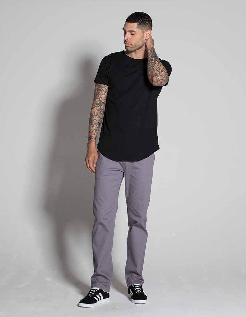 RSQ New York Mens Slim Straight Stretch Chino Pants image number 4
