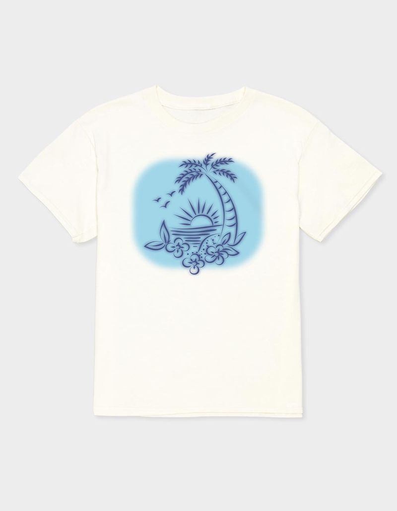 BEACH Airbrush Unisex Kids Tee image number 0