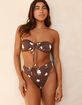 DIPPIN' DAISY'S Amalfi String Tie Bandeau Bikini Top image number 1