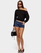 EDIKTED Paola Off Shoulder Stud Top image number 5