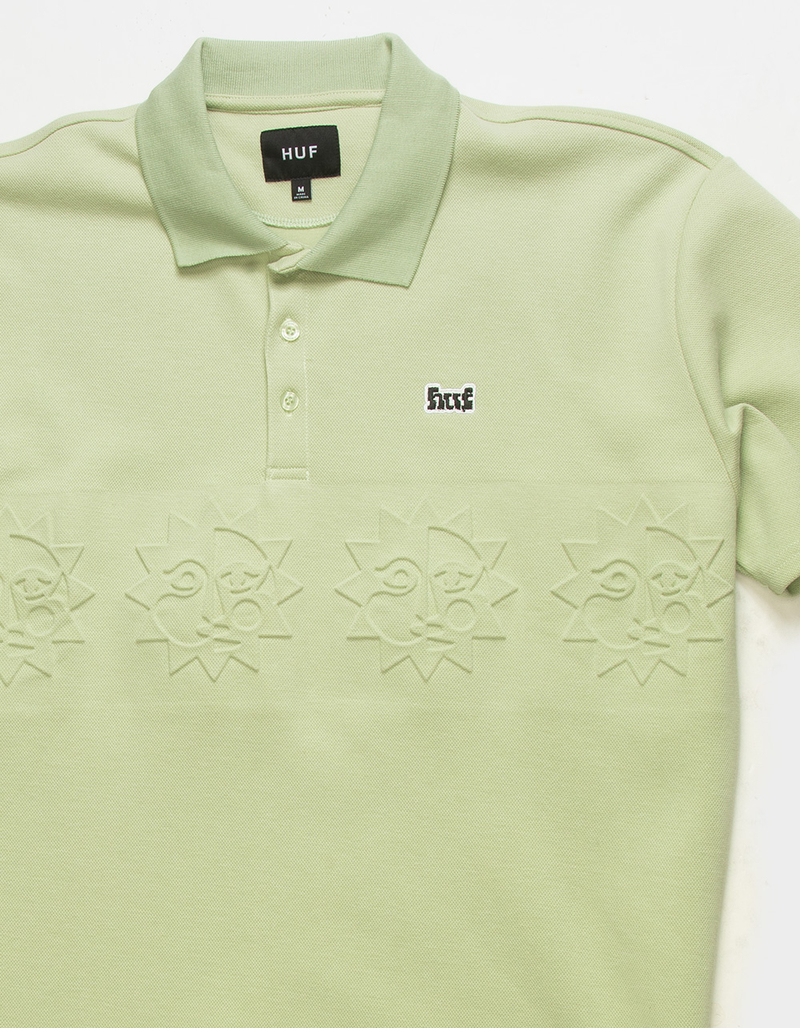 HUF Brighter Days Mens Polo Shirt image number 1