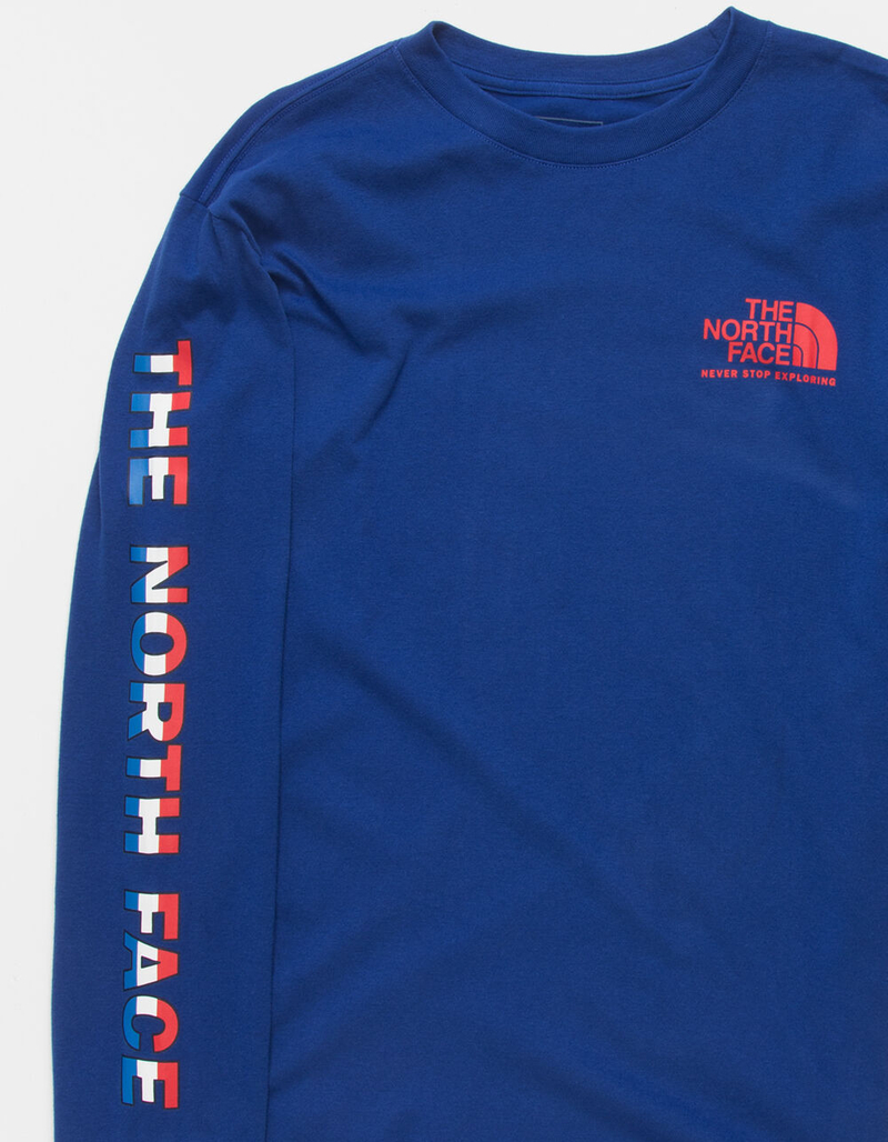 THE NORTH FACE USA Mens Navy T-Shirt image number 1
