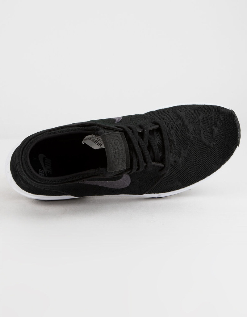 NIKE SB Stefan Janoski Max 2 Black & White Mens Shoes image number 2