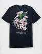 PLEASANT GETAWAY Cherry Blossoms Mens Tee image number 1