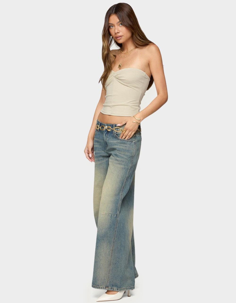EDIKTED Lian Twist Front Tube Top image number 2